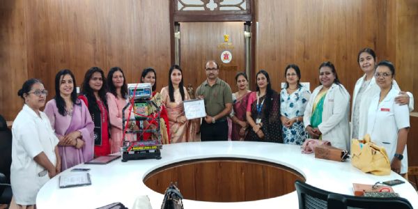 राजर्षी छ. शाहू महाराज शासकीय वैद्यकीय महाविद्यालय व सीपीआर रुग्णालयात डॉक्टर्स डे साजरा