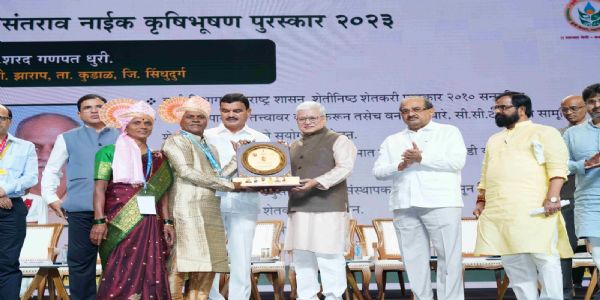 नैसर्गिक व तंत्रज्ञानाधारित शेतीत महाराष्ट्र देशाचे नेतृत्व करेल - राज्यपाल