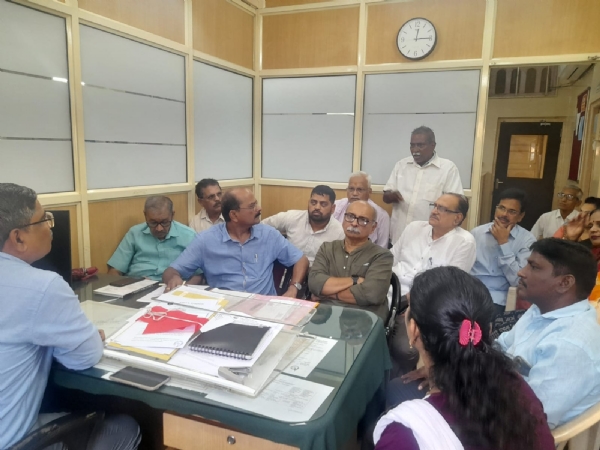 सीईटीपी संघर्ष समितीची बैठक सीईटीपी संघर्ष समितीची बैठक