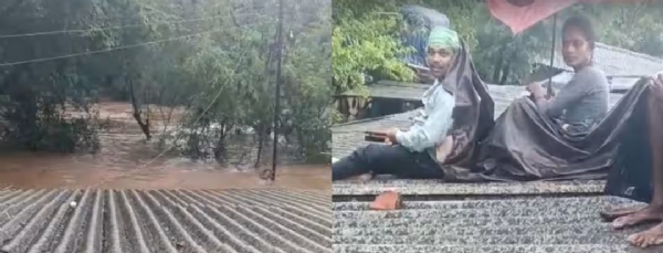 Palghar Flood Horror Family Keeps Body On Roof For 4 Hours