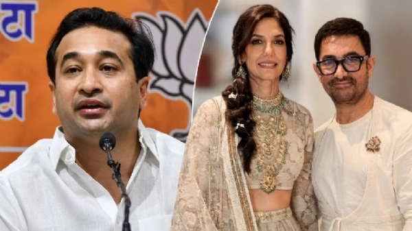 आमिर खान नितेश राणे आमिर खान नितेश राणे