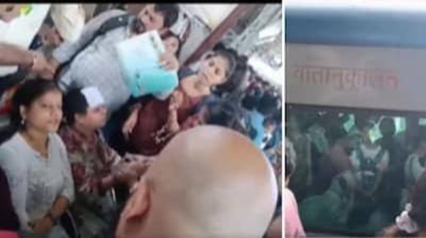 mumbai local train ac failure commuters suffocate 3 hospitalised mumbai local train ac failure commuters suffocate 3 hospitalised