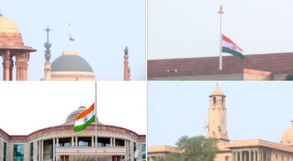 Former Emir of Qatar National Flag Flown Half-Mast on Govt Buildings Former Emir of Qatar National Flag Flown Half-Mast on Govt Buildings