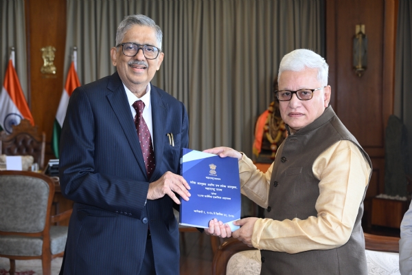 Lokayukta Justice Kanade Submits Lokayukta Justice Kanade Submits