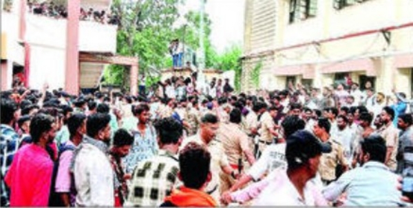 Accused arrested for the murder of a young girl at Rotha. Accused arrested for the murder of a young girl at Rotha.