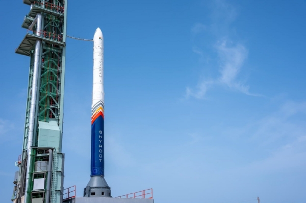 Skyroot Vikram-1 private orbital rocket successfully launched Skyroot Vikram-1 private orbital rocket successfully launched