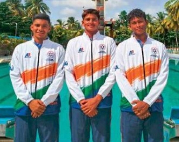 वॉटरपोलो चॅम्पियनशीप स्पर्धेत तीन जलतरणपटूंची भारतीय संघात निवड वॉटरपोलो चॅम्पियनशीप स्पर्धेत तीन जलतरणपटूंची भारतीय संघात निवड