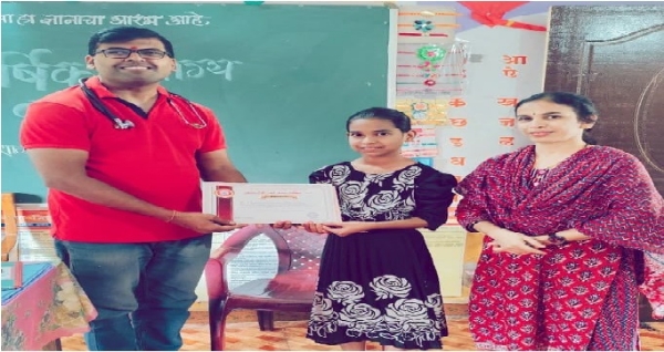 Ms. Swara Masure makes a mark in the state merit list for the BTS exam; showered with praise from all quarters. Ms. Swara Masure makes a mark in the state merit list for the BTS exam; showered with praise from all quarters.
