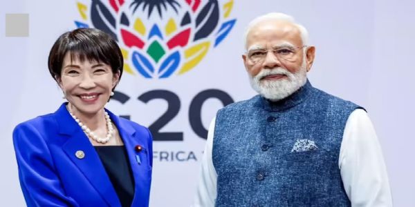 पंतप्रधान मोदी आणि जपानचे पंतप्रधान ताकाईची यांनी मारुती सुझुकी खरखोडा प्लांटचे केले उद्घाटन