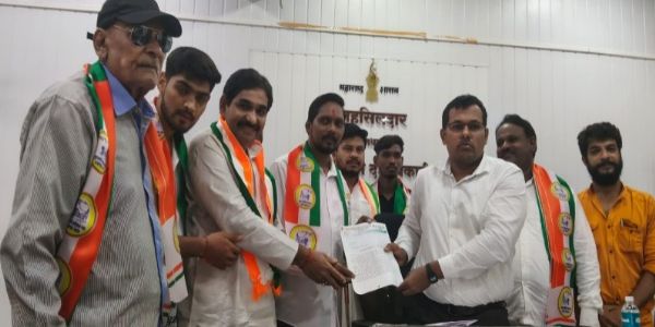 नीट पेपरफुटीच्या निषेधार्थ माणगावात शरद पवार गटाचे आंदोलन