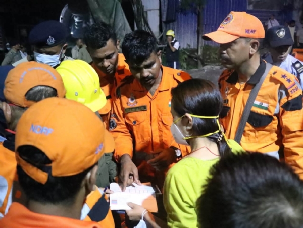 सिक्कीममध्ये बांधकाम सुरू असलेल्या बोगद्यात दुर्घटना सिक्कीममध्ये बांधकाम सुरू असलेल्या बोगद्यात दुर्घटना