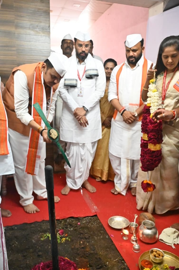 भक्तिनिवास भूमिपूजन