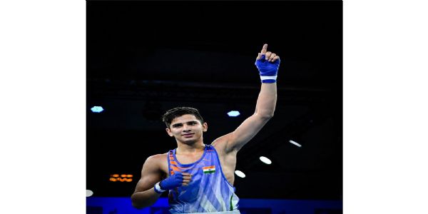राष्ट्रकुल खेळ २०२६: भारतीय बॉक्सर सचिन सिवाच 'राऊंड ऑफ १६' मध्ये