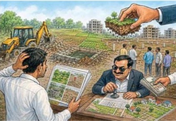 उमरखेडमध्ये अनधिकृत लेआउटचे जाळे? उमरखेडमध्ये अनधिकृत लेआउटचे जाळे?