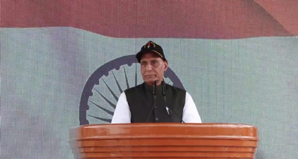 Rajnath only pok talk for pak
