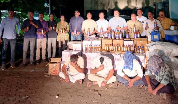 राज्य उत्पादन शुल्क विभागाची कारवाई