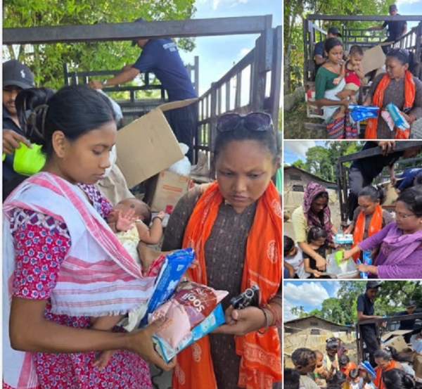 Assam flood relief 68 deaths