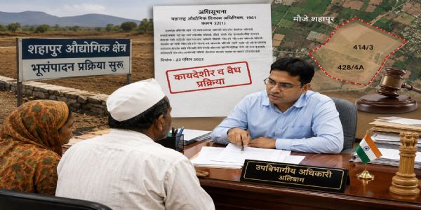शहापूर भूसंपादन प्रक्रियेत गैरव्यवहाराचे आरोप निराधार- एसडीओ मुकेश चव्हाण