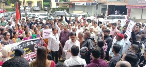 प्रदूषण नियंत्रण मंडळावर मोर्चा