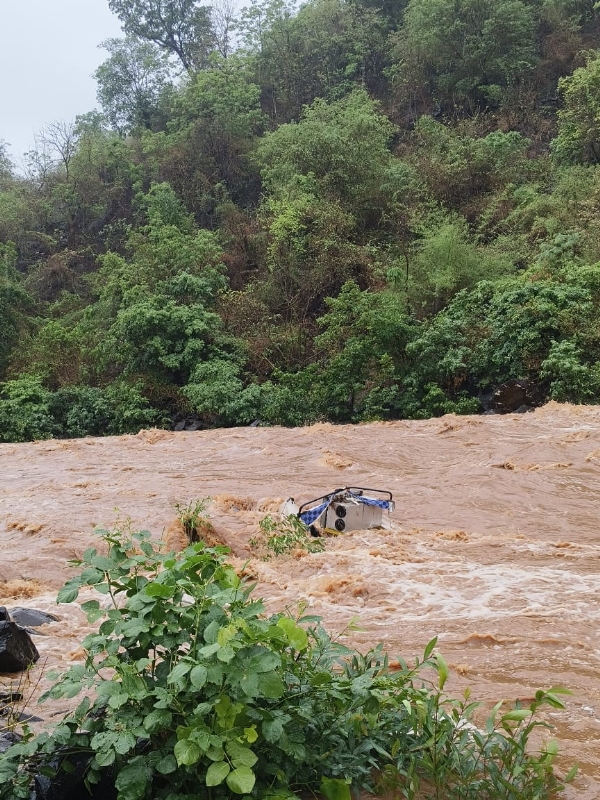 Increase in water level in Increase in water level in