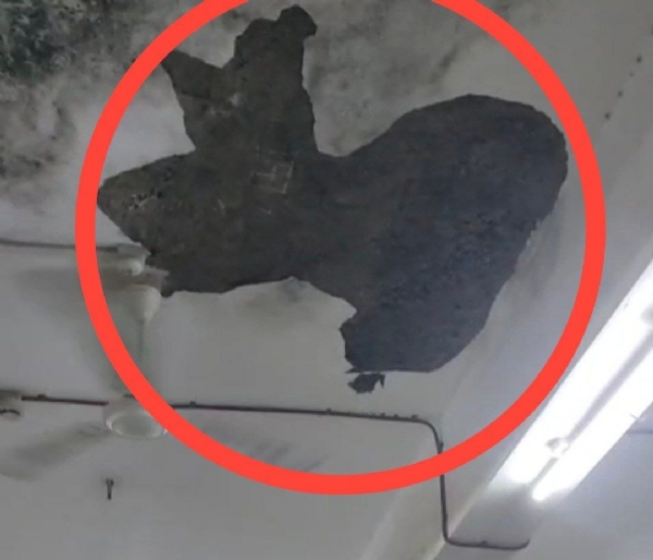 जिल्हा सामान्य रुग्णालयातील वार्डमध्ये सिलिंगचा भाग कोसळला; सुदैवाने मोठी दुर्घटना टळली जिल्हा सामान्य रुग्णालयातील वार्डमध्ये सिलिंगचा भाग कोसळला; सुदैवाने मोठी दुर्घटना टळली
