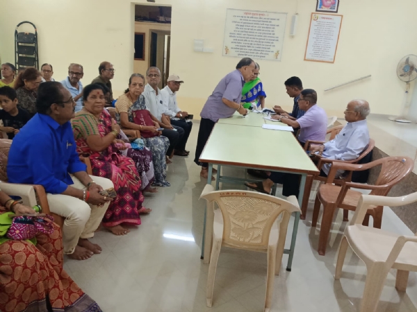ज्येष्ठ नागरिक संघ एनसीएमसी शिबिर २