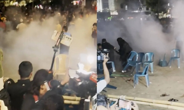 बांग्लादेशमध्ये एनसीपीच्या रॅलीत बॉम्बस्फोट; तीन जण जखमी बांग्लादेशमध्ये एनसीपीच्या रॅलीत बॉम्बस्फोट; तीन जण जखमी