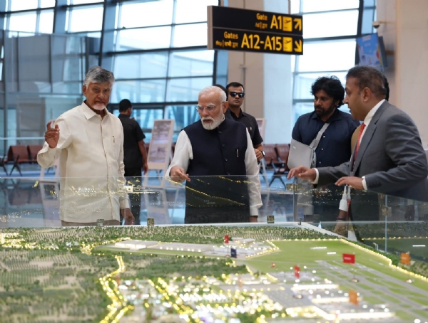 PM Modi Inaugurates Foundation Stones Andhra Pradesh