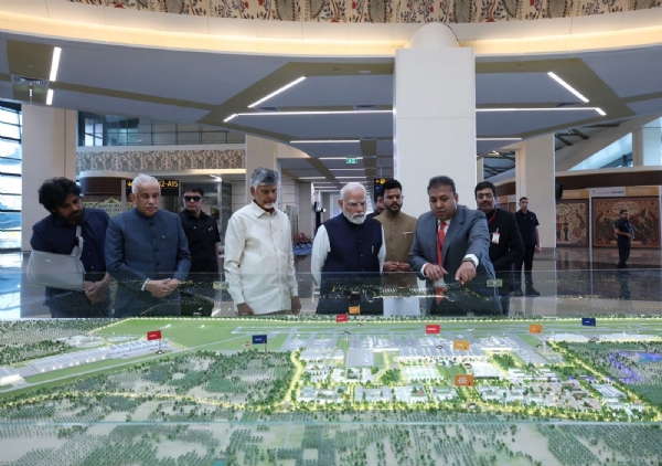 PM Modi Inaugurates Foundation Stones Andhra Pradesh