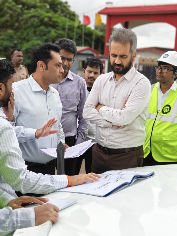 Inspection of Nashik-Nanduri