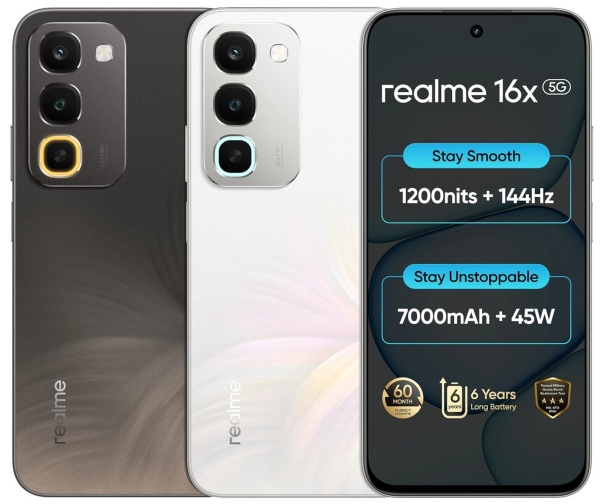 Realme 16x 5G Smartphone Launched in India