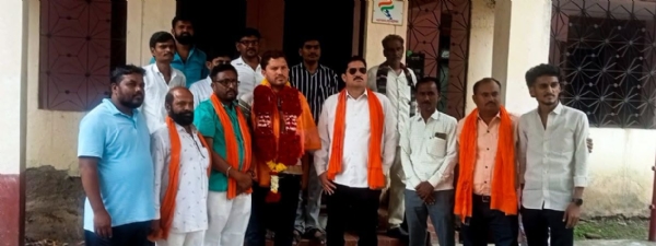 पाथरी शिवसेना शहरप्रमुखपदी रियाज खान