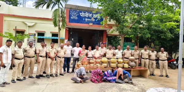 कुंडलवाडीत भांडी चोरणाऱ्या आंतरराज्य टोळीचा नांदेड पोलिसांनी केला पर्दाफाश
