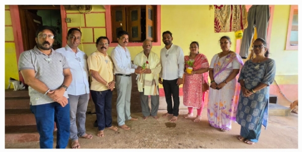 भाजपतर्फे निवृत्त सैनिकांचा सन्मान भाजपतर्फे निवृत्त सैनिकांचा सन्मान
