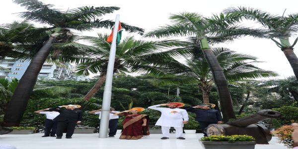 ठाणे महापालिकेच्यावतीने स्वातंत्र्य दिन मोठ्या उत्साहात साजरा