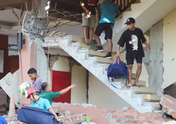 Earthquake Hits Indonesia