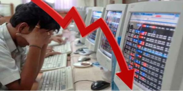 शेअर बाजार घसरणीसह झाला बंद; सेन्सेक्स ४९२.७० अंकांनी घसरला