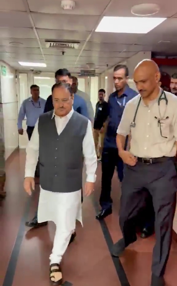 Jp nadda discharged from aiims Jp nadda discharged from aiims