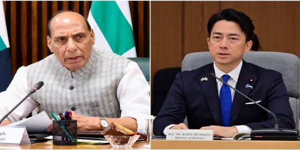 संरक्षण मंत्री जपानच्या संरक्षण मंत्र्यांबरोबर गुरुवारी नवी दिल्लीत द्विपक्षीय चर्चा करणार