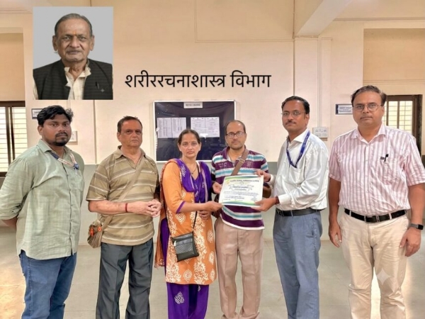 अनंत गोखले यांचे मरणोत्तर देहदान