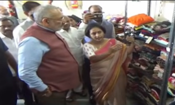 Job creation from textile waste; Centre inaugurated by Giriraj Singh