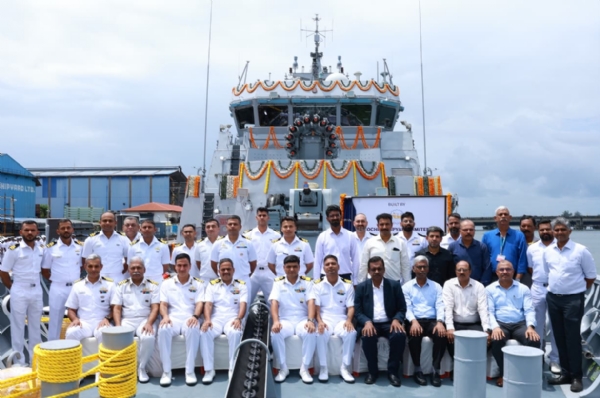 Warship INS Mangrol handed over to Indian Navy