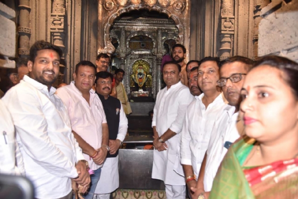 विधानसभा अध्यक्ष ॲड. राहुल नार्वेकर यांनी घेतले श्री महालक्ष्मी अंबाबाई देवीचे दर्शन