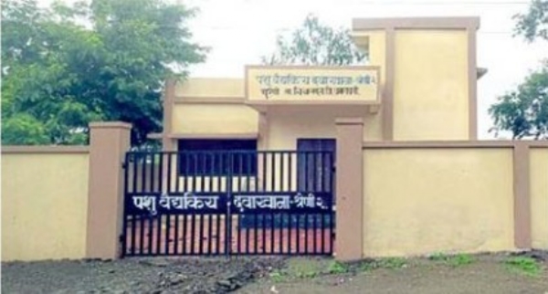 पशुवैद्यकीय इमारत डॉक्टरांच्या प्रतीक्षेत