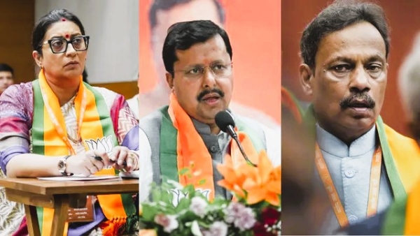 स्मृती ईराणी, नितीन नवीन, विनोद तावडे