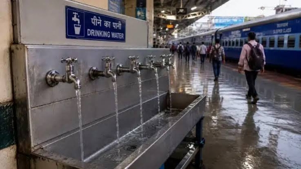Indian Railways Special Drive Cleaning Disinfecting Drinking Water Tanks Filters