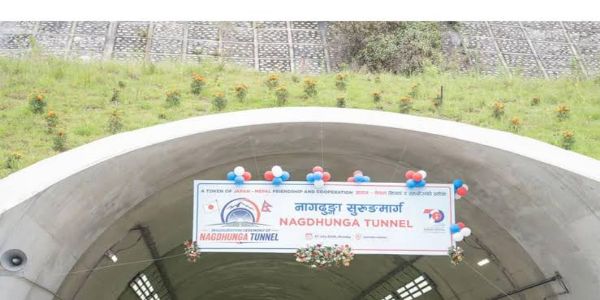 नेपाळचा पहिला आधुनिक नागढुंगा बोगदा सर्वसामान्यांसाठी खुला