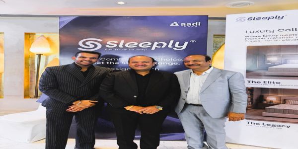 आदी फोमने केला ‘स्लीपली’ या नव्या गादी ब्रँडचा शुभारंभ