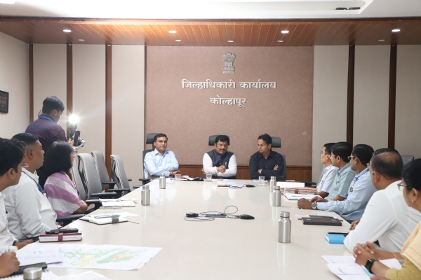 जिल्हाधिकारी कार्यालयातील समन्वय बैठकीत आ. क्षीरसागर