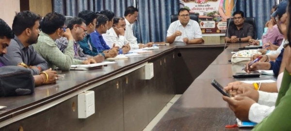 साथ रोग नियंत्रण करिता आरोग्य विभागाची व स्वच्छता विभागाची जम्बो बैठक